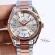 swiss replica omega seamaster aqua terra gmt black face two tone rose gold watch (10)_th.jpg